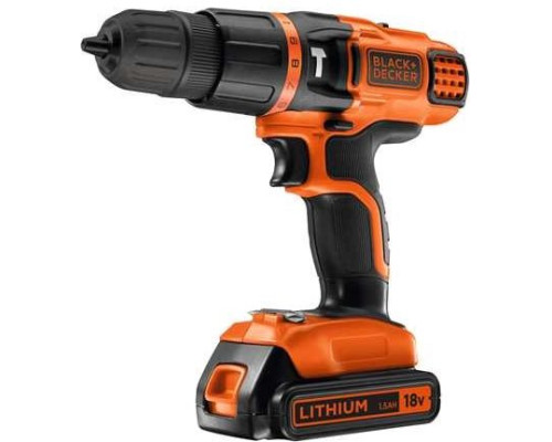 Акумуляторний дриль-шуруповерт Black&Decker BL188KB 18 В 2 х 1,5 Аг