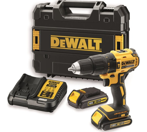 Акумуляторний дриль-шуруповерт Dewalt DCD778S2T 18 В 2 х 1,5 Ач