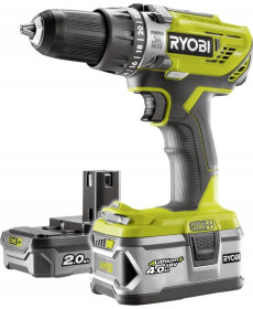 Акумуляторна дриль-шуруповерт Ryobi ONE+ R18DD3-2415BSA31 1x1.5Ah, 1x4.0Ah