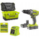 Акумуляторна дриль-шуруповерт Ryobi ONE+ R18DD3-2415BSA31 1x1.5Ah, 1x4.0Ah