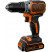 Акумуляторний дриль/шуруповерт Black+Decker 18V BL186KB 52Nm 2x2.0Ah BL