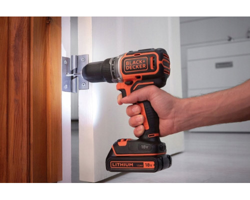 Акумуляторний дриль/шуруповерт Black+Decker 18V BL186KB 52Nm 2x2.0Ah BL