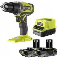 Акумуляторний дриль-шуруповерт Ryobi ONE+ RPD18BL-2C20S 2x2.0Ah