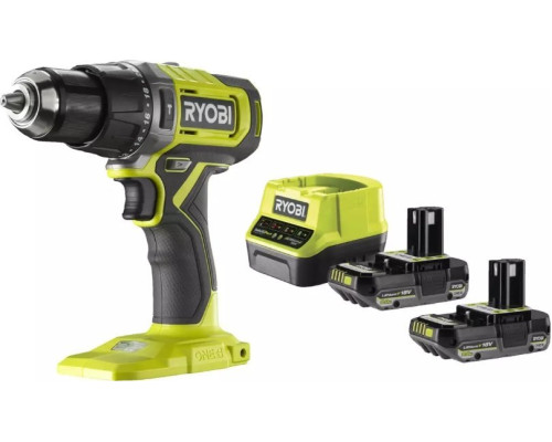 Акумуляторний дриль-шуруповерт Ryobi ONE+ RPD18BL-2C20S 2x2.0Ah