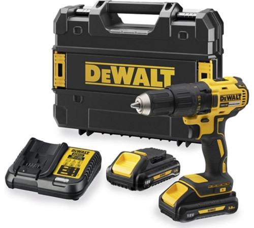 Акумуляторний дриль-шуруповерт Dewalt DCD777L2T 18 В 2 х 3 Ач Акумуляторний дриль-шуруповерт Dewalt DCD777L2T 18 В 2 х 3 Ач