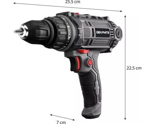 Дриль-шуруповерт мережевий Graphite 58G793