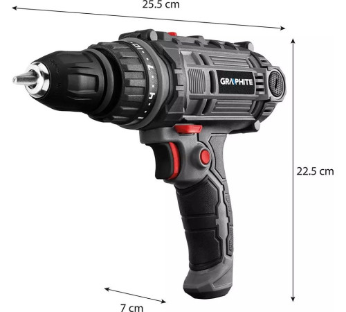 Дриль-шуруповерт мережевий Graphite 58G793