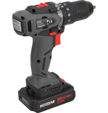 Акумуляторний дриль-шуруповерт HOOZAR Screwdriver 18V ​​2x2.0Ah 45 Nm CD20BL
