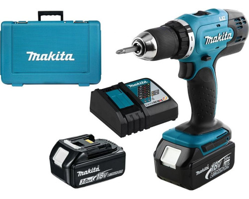 Акумуляторний дриль-шуруповерт Makita DDF453RFE 18 В 2 х 3 Ач