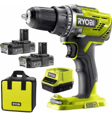 Акумуляторний дриль/шуруповерт Ryobi R18DD3-220S 18 В 2 х 2 Ач