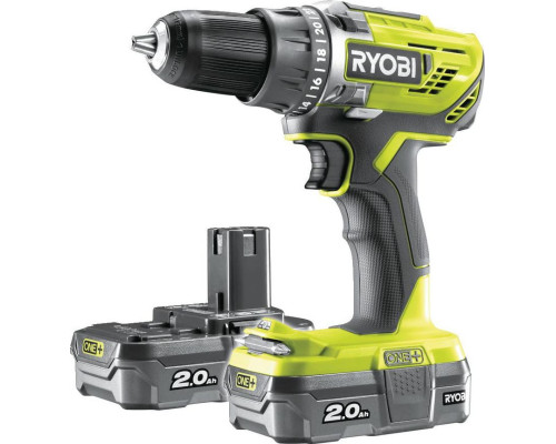 Акумуляторний дриль/шуруповерт Ryobi R18DD3-220S 18 В 2 х 2 Ач