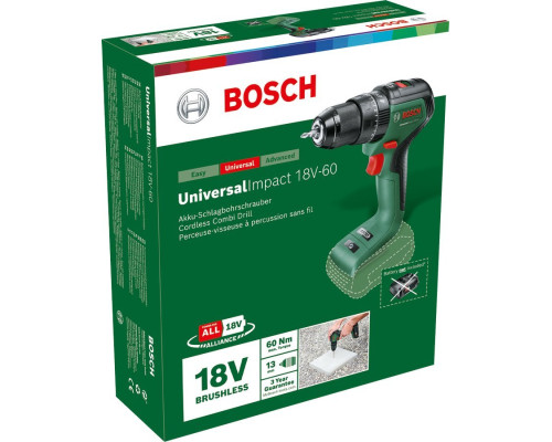 Акумуляторний дриль-шуруповерт Bosch 06039D7100 18 В