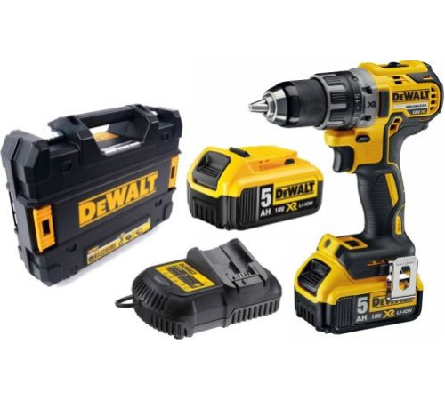 Акумуляторна дриль-шуруповерт Dewalt DCD791P2 18 В 2 х 5 Ач