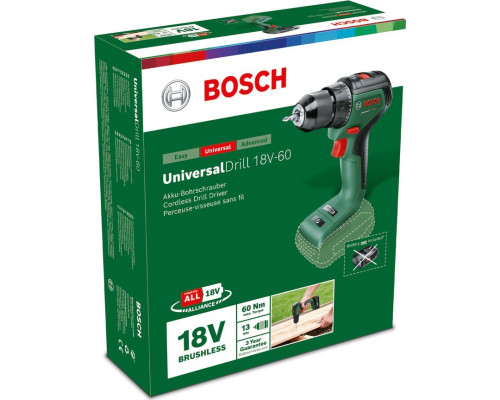 Акумуляторний дриль-шуруповерт Bosch 06039D7000 18 В