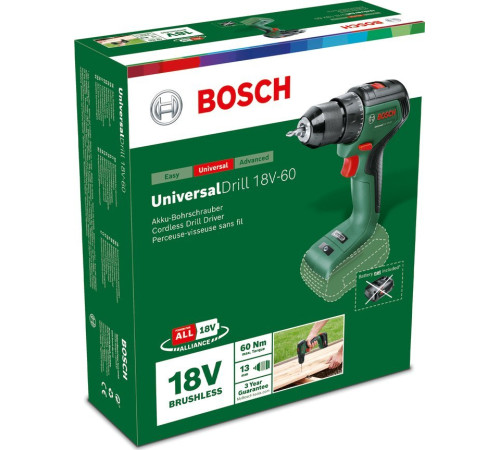 Акумуляторний дриль-шуруповерт Bosch 06039D7000 18 В