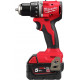 Акумуляторний дриль-шуруповерт Milwaukee M18 BLDDRC-502C 18V 2x5.0Ah Li-Ion