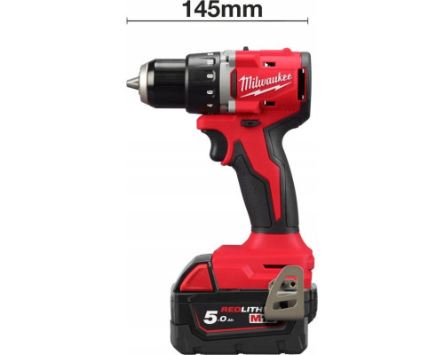 Акумуляторний дриль-шуруповерт Milwaukee M18 BLDDRC-502C 18V 2x5.0Ah Li-Ion