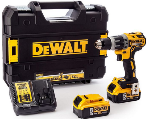 Акумуляторна дриль-шуруповерт Dewalt DCD796P2 18 В 2 х 5 Ач