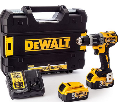 Акумуляторна дриль-шуруповерт Dewalt DCD796P2 18 В 2 х 5 Ач