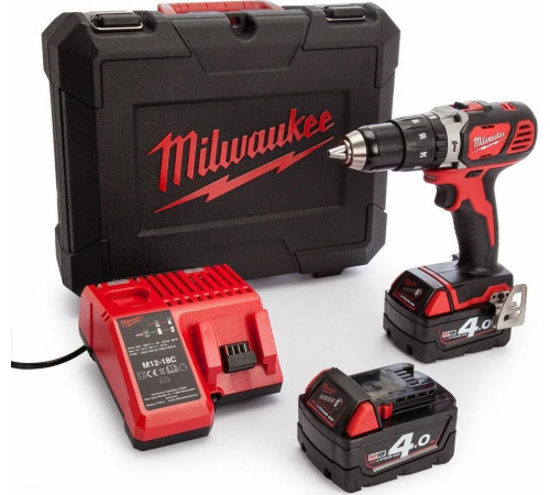 Акумуляторний дриль-шуруповерт Milwaukee M18 BPD-402C 18 В 2 х 4 Ач