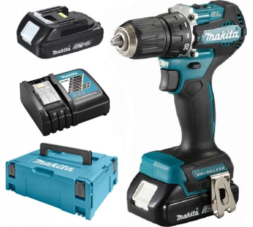 Акумуляторний дриль-шуруповерт Makita DDF487RAJ 18 В 2 х 2 Ач