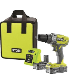 Акумуляторний дриль-шуруповерт Ryobi R18PD3-220S 18 В 2 х 2 Ач