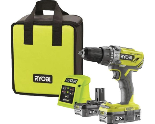 Акумуляторний дриль-шуруповерт Ryobi R18PD3-220S 18 В 2 х 2 Ач