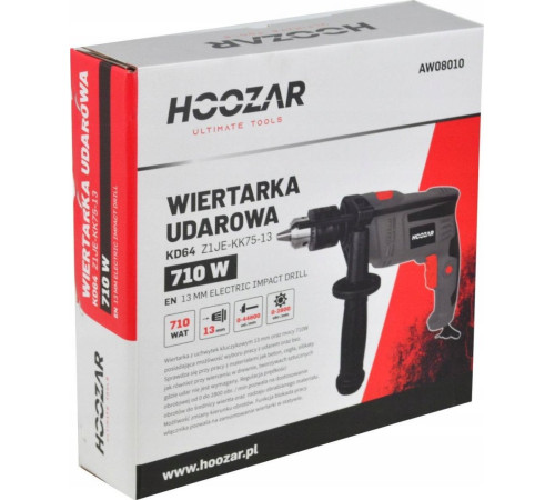 Дриль ударна Hoozar IMPACT DRILL 700Вт