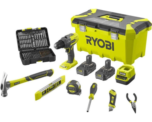 Акумуляторний дриль-шуруповерт Ryobi R18PD3-220TAH