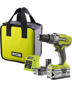 Акумуляторний дриль-шуруповерт Ryobi R18PD3-242S 18 В 2 х 2 / 4 Ач