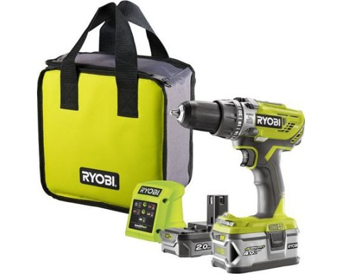 Акумуляторний дриль-шуруповерт Ryobi R18PD3-242S 18 В 2 х 2 / 4 Ач