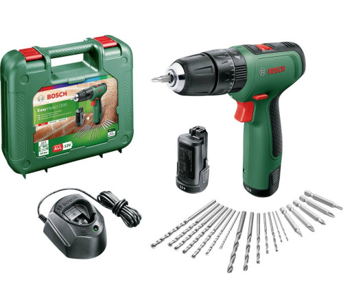 Акумуляторний дриль-шуруповерт Bosch EasyImpact 1200 12 В 2 х 1,5 Акумуляторний дриль-шуруповерт Bosch EasyImpact 1200 12 В 2 х 1,5