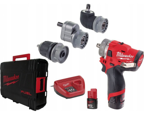 Акумуляторний дриль/шуруповерт Milwaukee M12 FPDXKIT-202X 12 В 2 x 2 Ач