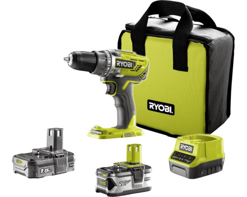 Акумуляторний дриль/шуруповерт Ryobi Ryobi R18DD3-2415BS