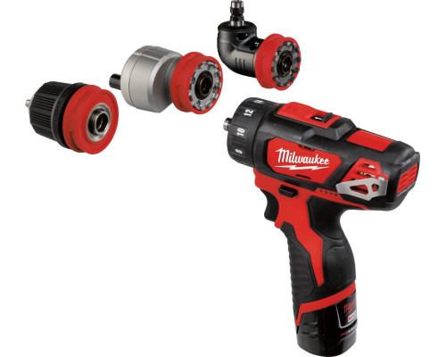 Акумуляторний дриль-шуруповерт Milwaukee M12 BDDXKIT-202C 12 В 2 x 2 Ач