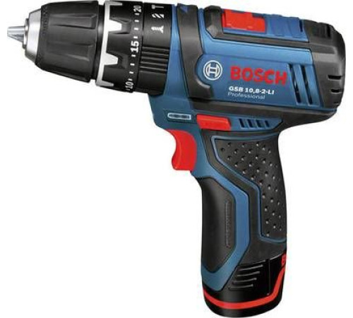 Акумуляторна дриль-шуруповерт Bosch GSB 12V-15 12 V 2 x 2 Ah