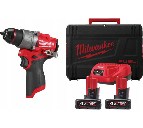 Акумуляторний дриль/шуруповерт Milwaukee DRIVEN UD.M12FPD2-402X 45Nm 2x4.0Ah Акумуляторний дриль/шуруповерт Milwaukee DRIVEN UD.M12FPD2-402X 45Nm 2x4.0Ah