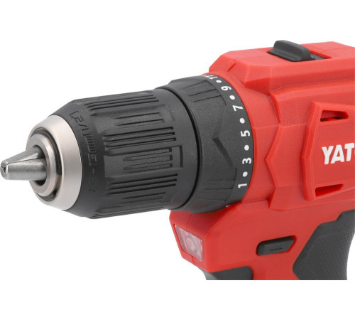 Акумуляторний дриль щітковий YATO 18V 45Nm (без акумулятора) Акумуляторний дриль щітковий YATO 18V 45Nm (без акумулятора)