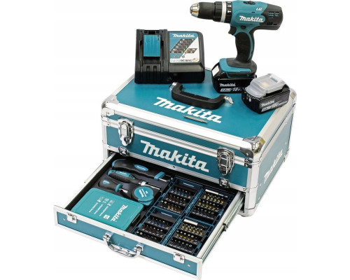 Акумуляторний дриль-шуруповерт Makita DHP453RFX2 18 В 2 х 3 Ач