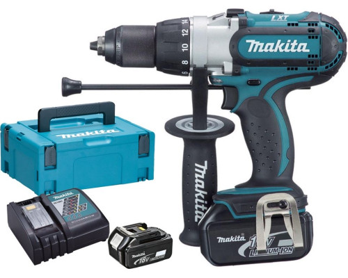 Акумуляторний дриль-шуруповерт Makita DHP451RTJ 18 В 2 х 5 Ач