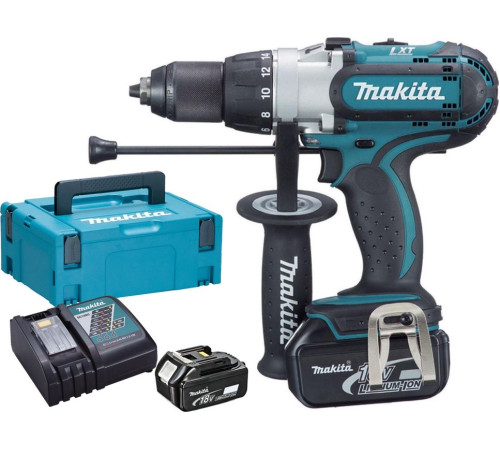 Акумуляторний дриль-шуруповерт Makita DHP451RTJ 18 В 2 х 5 Ач