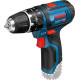 Акумуляторний дриль-шуруповерт Bosch GSB 12V-15 Professional, 12 В