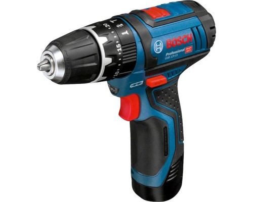 Акумуляторний дриль-шуруповерт Bosch GSB 12V-15 Professional, 12 В