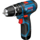 Акумуляторний дриль-шуруповерт Bosch GSB 12V-15 Professional, 12 В