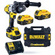 Акумуляторний дриль-шуруповерт Dewalt DCD996P3 18 В 3 x 5 Ач