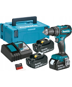 Акумуляторний дриль-шуруповерт Makita DHP485RF3J 18 В 3 х 3 Ач