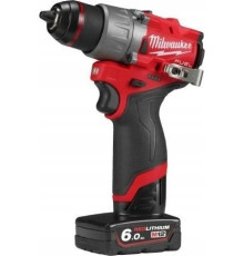 Акумуляторний дриль-шуруповерт Milwaukee M12FDD2-602X 45Nm 2x6.0Ah