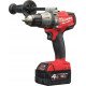 Дриль-шуруповерт Milwaukee M18 BLPDRC-402C + 2 акумулятори