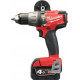 Дриль-шуруповерт Milwaukee M18 BLPDRC-402C + 2 акумулятори