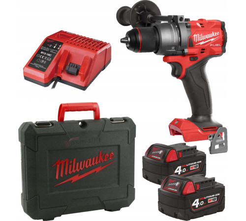 Дриль-шуруповерт Milwaukee M18 BLPDRC-402C + 2 акумулятори